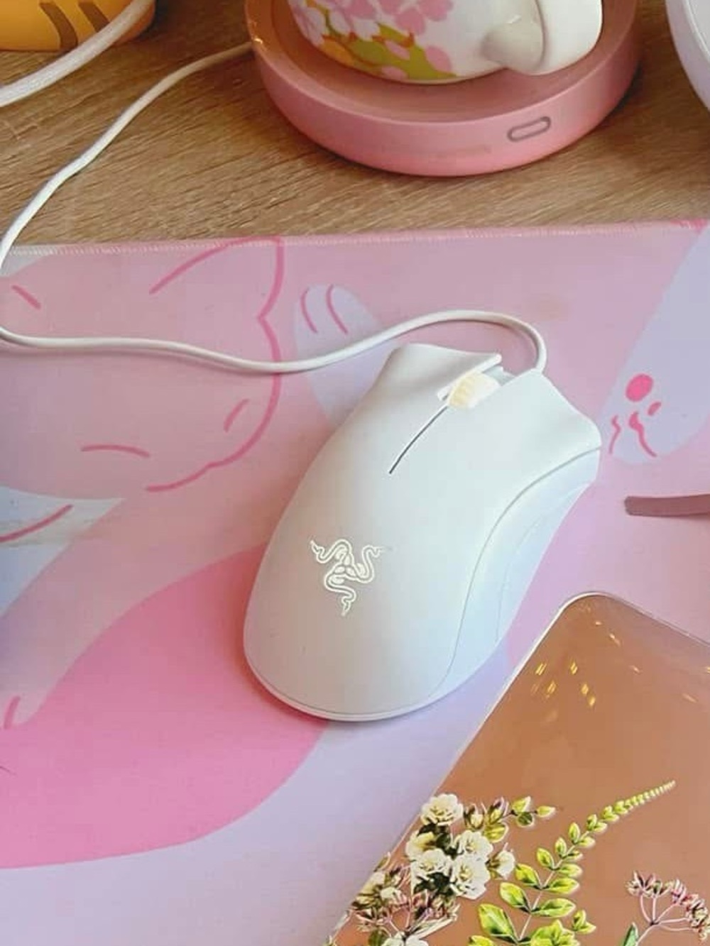 Razer DeathAdder White Wired Gaming Mouse